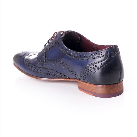 Ted Baker Mens Gryene Burnished Derby Brogue